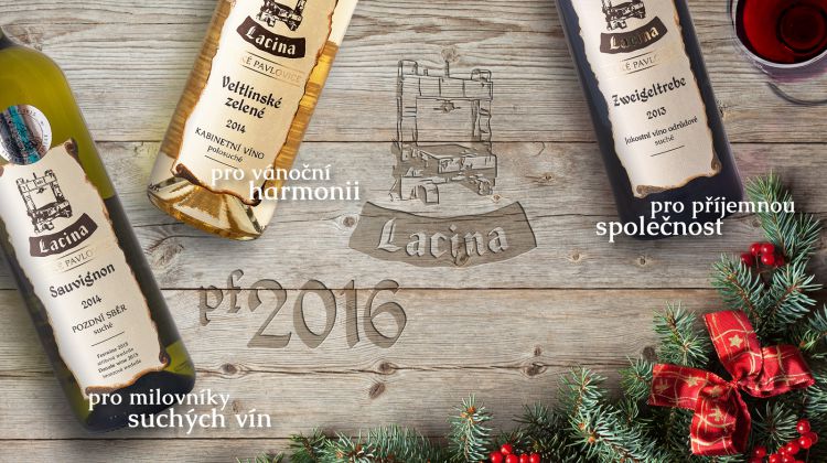 Přejeme klidné prožití vánočních svátků a zdraví v roce 2016! Lacinovi
